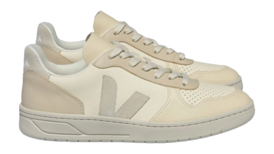Baskets Veja Men V-10 Chromefree Leather Multico Cashew Pierre