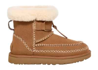 Bottines UGG Femme Classic Mini Alpin Chestnut