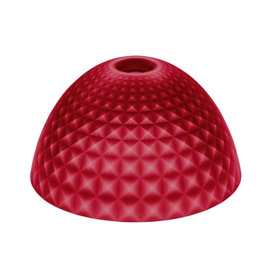 Lampenkap Koziol Stella Silk M Transparent/Red