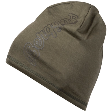 Mütze Bergans Bloom Wool Khaki Green Seaweed Unisex