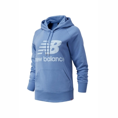 Trui New Balance Women Essentials Pullover Hoodie Steel Blue