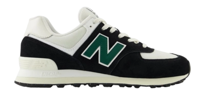 Sneaker New Balance U574RBG Herren Black White