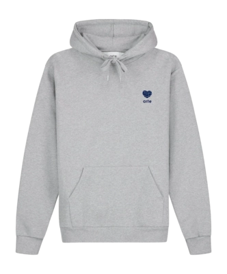 Pull à Capuche Arte Antwerp Men Heart Flower Grey