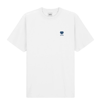 T-Shirt Arte Antwerp Heart Logo Herren White
