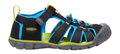 Sandals Keen Kids Seacamp II Cnx Black Brilliant Blue 24