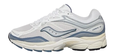 Saucony Unisex ProGrid Omni 9 Ivory/Blue