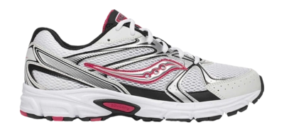 Baskets Saucony Unisexe Ride Millennium Wht/Silver/Red
