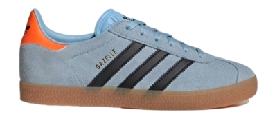 adidas Junior Gazelle Clear Sky / Core Black / Solar Orange