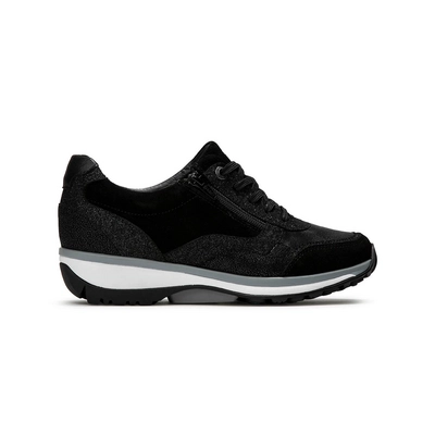 Sneaker Xsensible Women Stretchwalker Iona Black Fantasy
