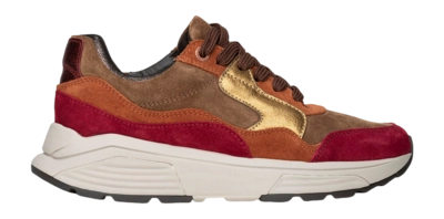 Sneaker Xsensible Women Golden Gate Stretchwalker Bordeaux Combi