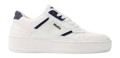 Baskets MoEa Unisexe GEN1 Mushroom White Navy