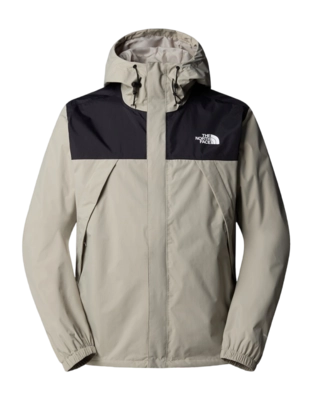 Jacke The North Face Antora Jacket Herren Clay Grey TNF Black