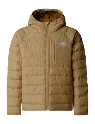 Jas The North Face Boys Reversible Perrito Hooded Jacket Khaki Stone