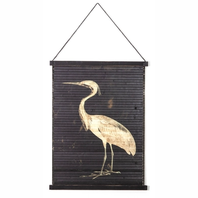 Muurornament By-Boo Miyagi Bird Small