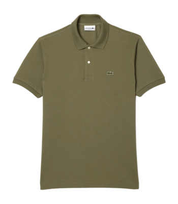 Polo Lacoste Men Original L1212 Classic Fit Khaki