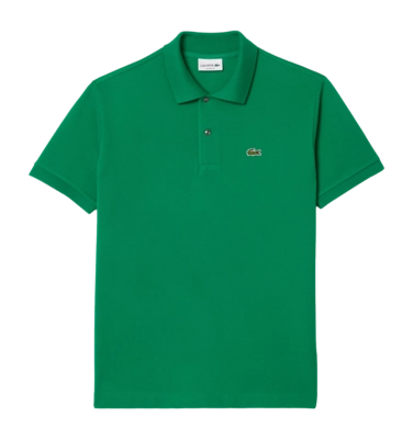 Polo Lacoste Men Original L1212 Classic Fit Fluorine Green