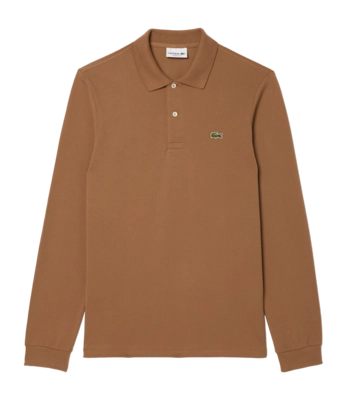 Polo Lacoste Men L1312 Longsleeve Classic Fit Cookie