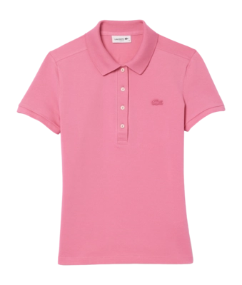 Polo Lacoste Women PF5462 Slim Fit Reseda Pink