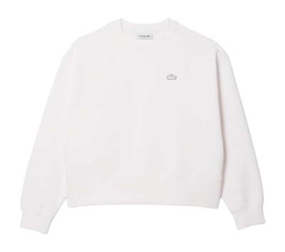 Trui Lacoste Women SF5614 Oversized Fit White