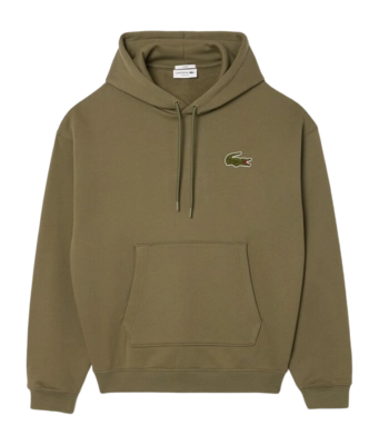 Hoodie Lacoste Unisex SH2754 Loose Fit Khaki