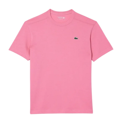 T-Shirt Lacoste Men TH7618 Crew Neck Reseda Pink
