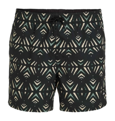 Zwembroek O'Neill Men Mix & Match Cali Print 15 inch Black Fade IKAT
