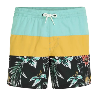 Swimming Trunks O'Neill Men Mix & Match Cali Block 15 inch Golden Haze