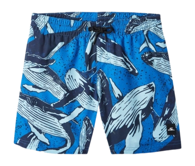 Badehose O'Neill Cali Print 13 Inch Kinder Blue Whales