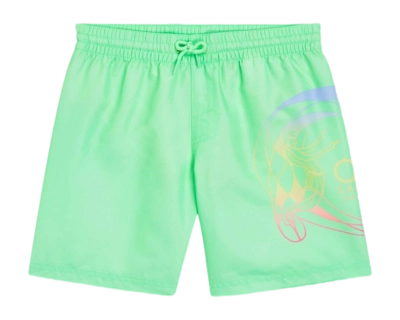 Badehose O'Neill Circle Surfer 14 Inch Kinder Neon Green Circle Surfer Gradient Panel