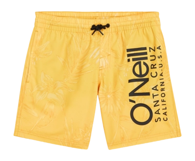 Maillot de Bain O'Neill Garçon Mix & Match Cali Floral 14 inch Yellow Tonal Tropicana