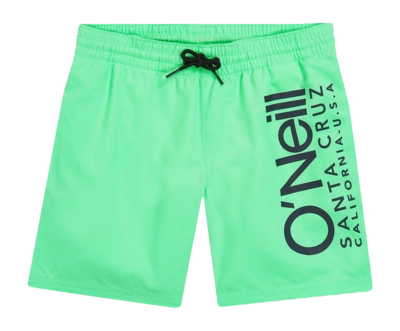 Swimming Trunks O'Neill Boys O'Riginals Cali 14 inch Neon Green
