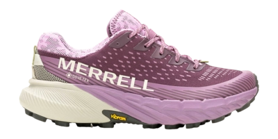 Trail Running Shoes Merrell Women Agility Peak 5 Gtx Plumwine Mauve