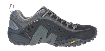 Wandelschoen Merrell Men Intercept Smooth Black