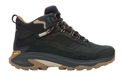 Walking Boots Merrell Men Moab Speed 2 Ltr Mid Wp Black