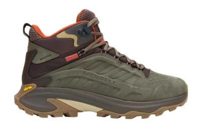 Chaussures de Randonnée Merrell Homme Moab Speed 2 Ltr Mid Wp Olive