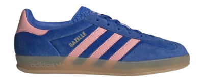 adidas Women Gazelle Indoor Blue / Semi Pink Spark / Gum