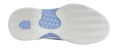 K-Swiss Dames Express Light 3 HB Tennisschoenen - Licht, Comfortabel & Grip Op Zandplaat - Open Air Bright White Strawberry Ice, 42 EU