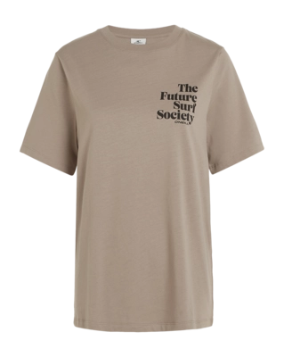 T-Shirt O'Neill Future Surf Society Regular Damen Pumpkin Smoke