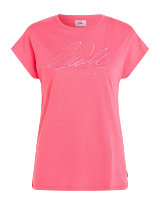 T-Shirt O'Neill Women Essentials Signature Perfectly Pink 25