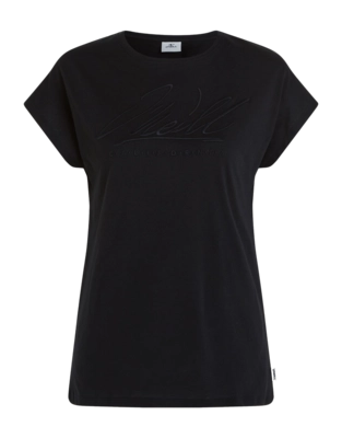 T-Shirt O'Neill Essentials Signature Damen Black Out
