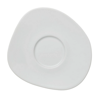Saucer Like by Villeroy & Boch Organic White 17.5 cm (Set of 6)