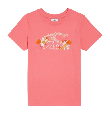 T-Shirt O'Neill Girls Sefa Graphic Perfectly Pink