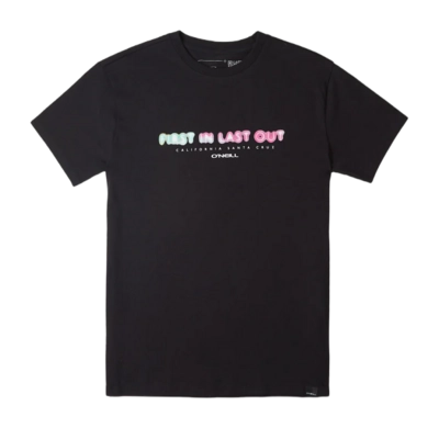 T-Shirt O'Neill Boys Neon Black Out