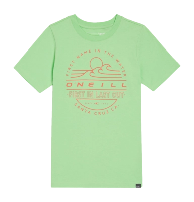 T-Shirt O'Neill Garçon Jack Muir Neon Green