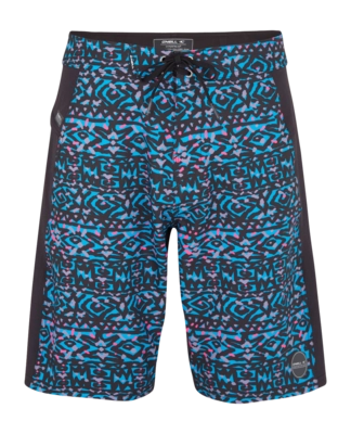 Maillot de Bain O'Neill Homme Hyperfreak Trvlr Enduro Ka 21 inch Electric Blue Panel