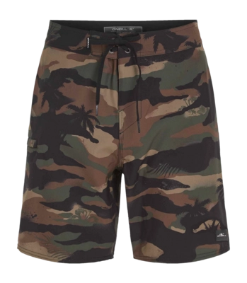 Zwembroek O'Neill Men Hyperfreak Heat Camo 19 inch Green Heat Camo