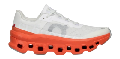 Hardloopschoen On Running Women Cloudmonster White Flame