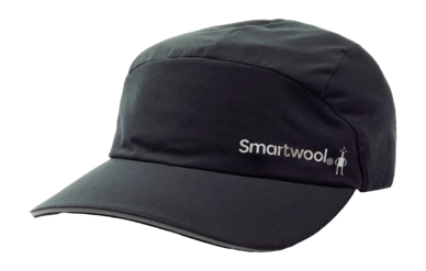 Kappe Smartwool Go Far, Feel Good Runner's Cap Black