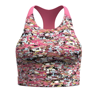 Sport BH Smartwool Women Active Crop Bra?Guava Pink Mica Stone