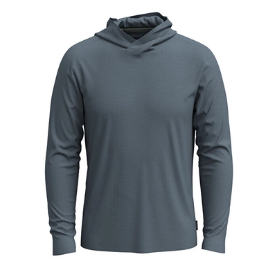 Hoodie Smartwool Men Hoodie Pewter Blue '24